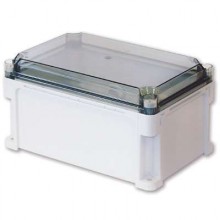 Корпус 600х400х160 IP67 стенки, прозрачная крышка (выс.крышки 35)