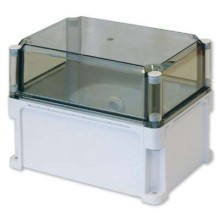 Корпус 300х200х235 IP67 стенки, прозрачная крышка (выс.крышки 110)