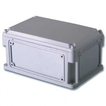 Корпус 600х400х146 IP67 фланцы, непрозрачная крышка (выс.крышки 21)