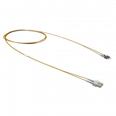 RNPC50DCS10 | Оптический коммутационный шнур переходной Duplex SC-UPC/ST-UPC, 50/125 OM2, 10 м