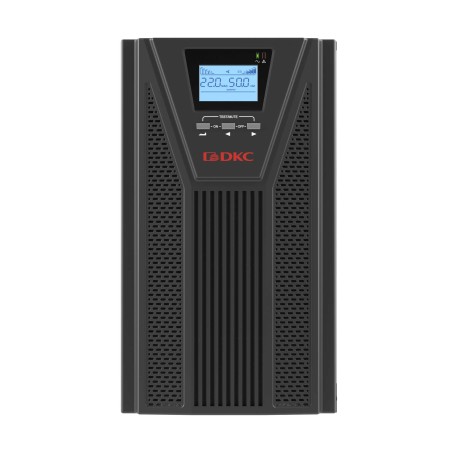 SMALLT3A10H | Онлайн ИБП ДКС серии Small Tower, 3000 ВА/2700 Вт, клеммы, EPO, USB, RS-232, RJ45, 8 x 7 Ач-2