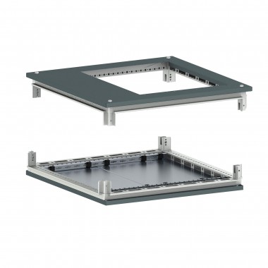 R5RKTB810FIT | Крыша с фланцем и основание для 19" IT-CQE 800x1000, RAL7011