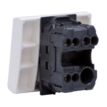 45031 | Выключатель однополюсный, ''Viva'', 2 мод., серый-2