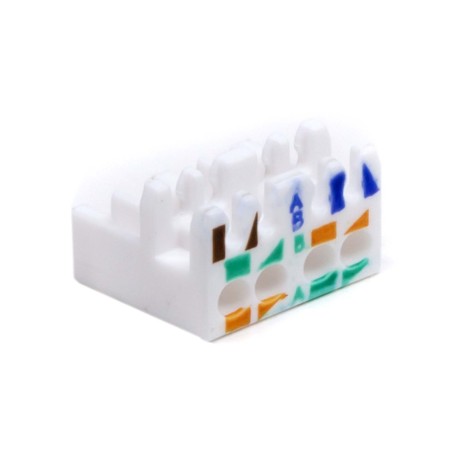 RN6ARJ45FP | Коннектор полевого монтажа (Tool Less) 8P8C CAT 6A экранированный-6