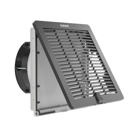 R5RV13024B | Вентилятор с фильтром RV 140 м3/ч, 24 В DC, 205x205 мм, IP54, RAL9005-2