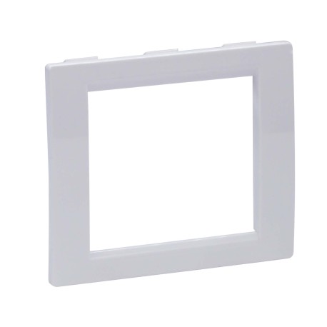F00011 | Рамка универсальная на 2 модуля, цвет белый-1