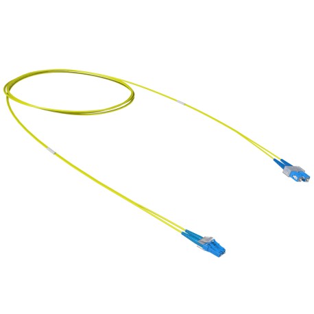 RNPC9DCULU5 | Оптический коммутационный шнур переходной Duplex LC-UPC/SC-UPC, 9/125 OS2, 5 м