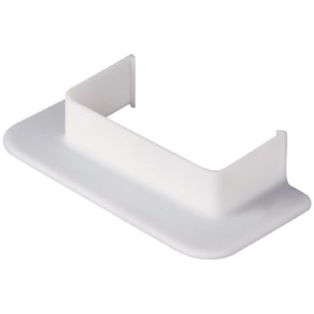 AIR12067R | Прямой ввод в стену для короба 120х60 мм (розница, 1 шт в пакете)