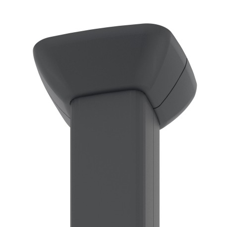 09573 | Колонна алюминиевая, 2.7 - 4.2м, цвет чёрный-2