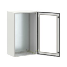 Корпус навесной STE с М/П с прозрачной дверью ВхШхГ 1000x600x400 мм