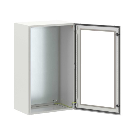 R5STEX1064 | Корпус навесной STE с М/П с прозрачной дверью ВхШхГ 1000x600x400 мм