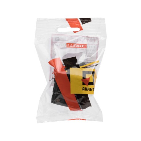 4402172 | Механизм управления вентиляторами модульный, "Avanti", "Черный квадрат", 2 модуля-4