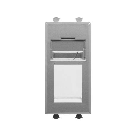 4404201 | Адаптер для Keystone, "Avanti", "Закаленная сталь", 1 модуль