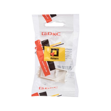 4400201 | Адаптер для Keystone, "Avanti", "Белое облако", 1 модуль-4