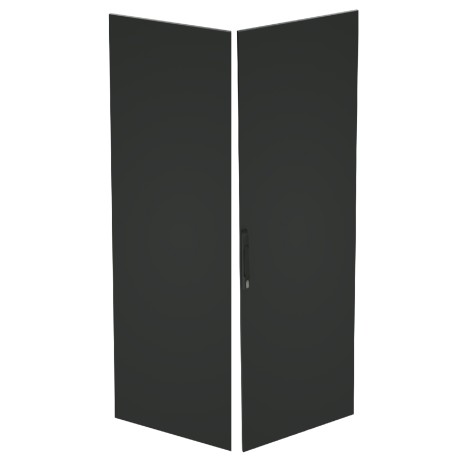 RGITCPED2280 | Дверь двойная сплошная IT-CQE 2200x800, RAL7035