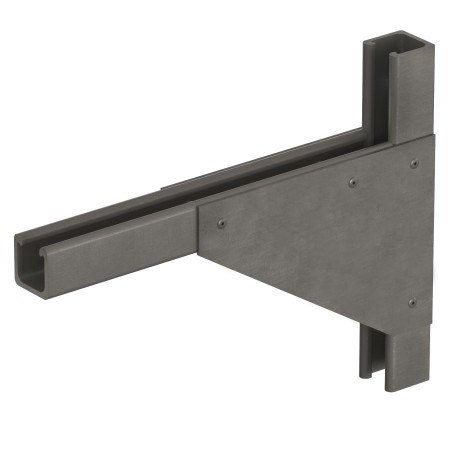 GBM04130R | Консоль с опорой осн.300, стеклопластик