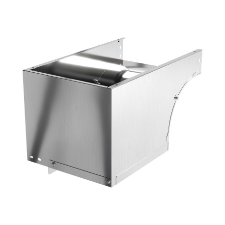 ISDRL0820KC | Угол CDSD 90 вертикальный внешний переходник правосторонний осн. 200 H80, нержавеющая сталь AISI 304 (крепеж в комплекте), необходимыми для монтажа