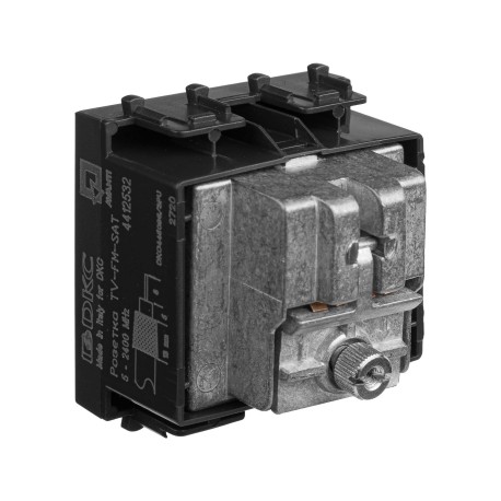 4412532 | Розетка TV-FM-SAT модульная, Avanti, Черный матовый, 2 модуля-3