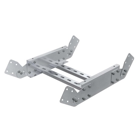 ALFW850K | Угол вертикальный шарнирный 80х500, 3 мм, в комплекте с крепёжными элементами, необходимыми для монтажа, алюминий