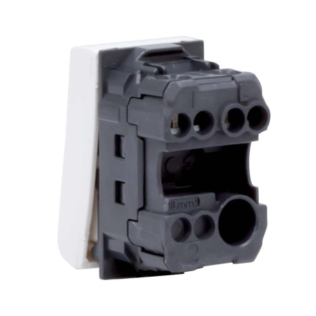 45011 | Выключатель однополюсный, ''Viva'', 1 мод., белый-2