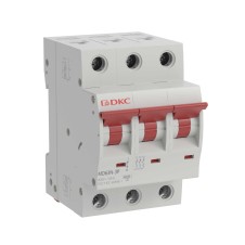 Автоматический выключатель модульный YON max типа MD63N, 6кА, 3 полюса, хар-ка B, 10А