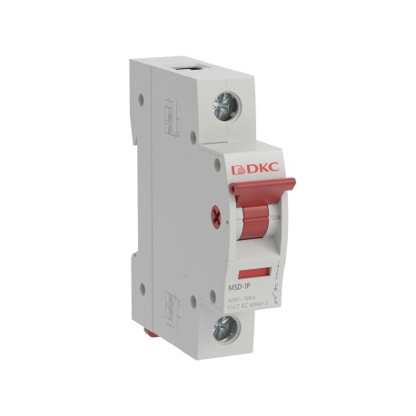 MSD-1P40 | Выключатель нагрузки модульный YON max типа MSD, 1 полюс, 40А