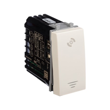 4405341 | Диммер кнопочный модульный для LED ламп, "Avanti", "Ванильная дымка", 1 модуль-1