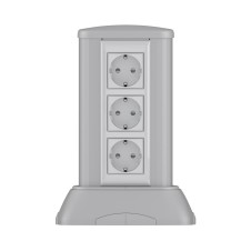 Миниколонна алюминиевая, 0.25м, цвет тем