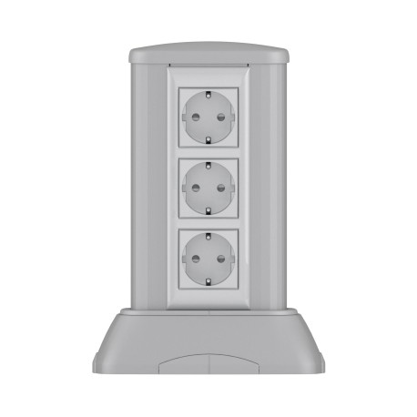 19524 | Миниколонна алюминиевая, 0.25м, цвет тем