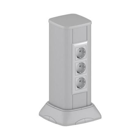 19534 | Миниколонна алюминиевая 0,35 м, цвет темно-серебристый металлик-1