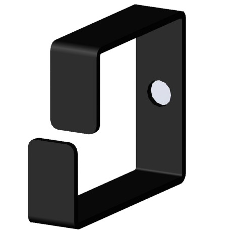 R5ITCP4040 | Кабельное кольцо металлическое 40 х 40 мм, серое