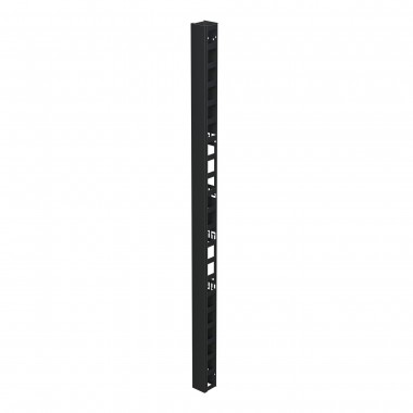 R5VRPC2460B | Органайзер вертикальный с крышкой 24U глубина 60мм RAL9005