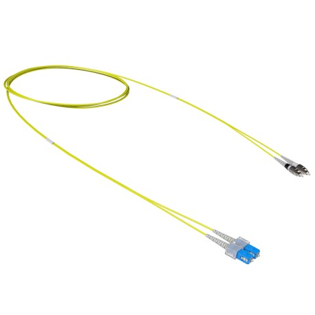 RNPC9DCUFU3 | Оптический коммутационный шнур переходной Duplex SC-UPC/FC-UPC, 9/125 OS2, 3 м