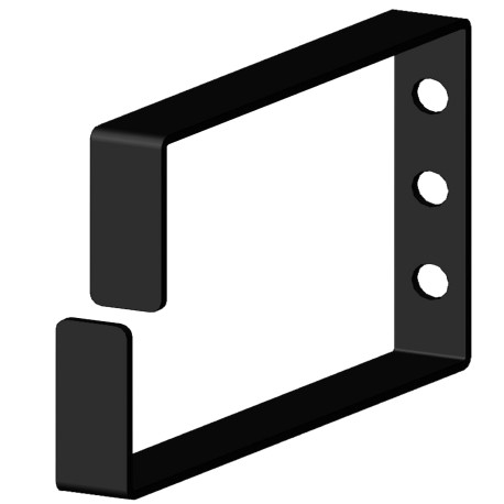 R5ITCP6060 | Кабельное кольцо металлическое 60 х 60 мм, серое