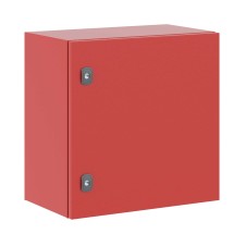 Корпус сварной навесной серии ST с М/П размер 500*500*300мм (В*Ш*Г), RAL3000