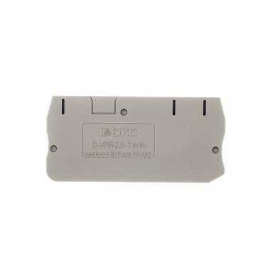 D-VPR-2.5-TWIN | Изолятор торцевой для клеммы VPR-2.5-TWIN