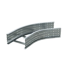 Угол лестничный 90 градусов 150x400 R=600 мм, горячий цинк