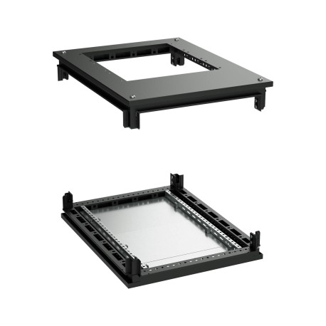 R5RKTB812FITB | Крыша с фланцем и основание для 19" IT-CQE 800x1200, RAL9005