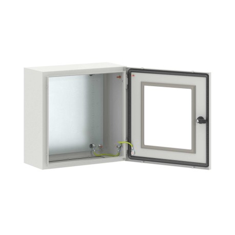 R5STEX0442 | Корпус навесной STE с М/П с прозрачной дверью ВхШхГ 400x400x200 мм