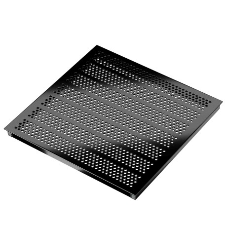 PFP3360ST-BL-P38 | Плита фальшпола, сталь, 33 мм, RAL9005, перфорация 38%