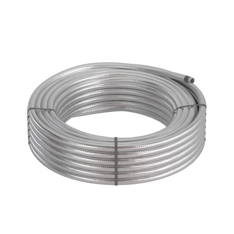 6071TX-012 | Металлорукав DN 12мм в герм. ПВХ изоляции в оплетке из нержавеющей стали, Dвн 12,0 мм, Dнар 16,0, 50 м-2