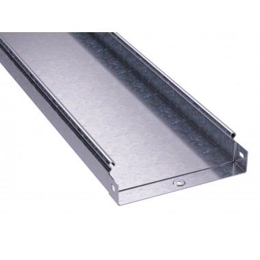 3506310INOX | Лоток неперфорированный 150х80, L=3000, 0.7мм, нержавеющее