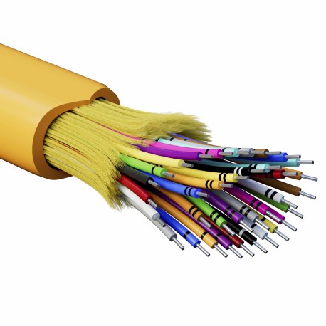 RNDT2C36OR03 | Кабель волоконно-оптический, распределительный, арамидные упрочняющие нити, для внутренней прокладки, нг(A)-HFLTx, 36 ОВ, категория OM2 (G.651.1) плотный буфер, 0,4 кН, барабан 2000 м