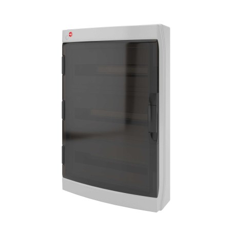 85654 | Щиток настенный с дверцей 54 мод., IP65, серый, 18x3