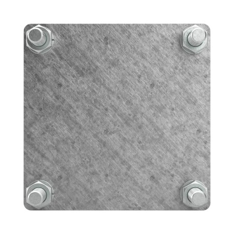 NG3106 | Соединитель полоса-полоса с разделительной пластиной, 100х100 мм-3