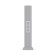 09594 | Алюминиевая колонна 0,71 м, цвет темно-серебристый металлик