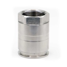 Муфта труба-коробка д.20мм, IP66/IP67, М20х1,5, внутренняя резьба, нержавеющая сталь AISI 303