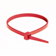 Хомут P6.6 стандартный, красный 3,6x140